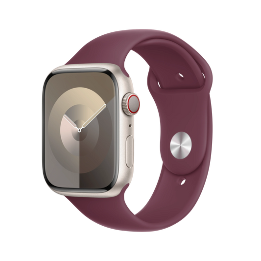 Apple Watch 42/44/45/49 mm morušově rudý sportovní řemínek – M/L - bonami.click