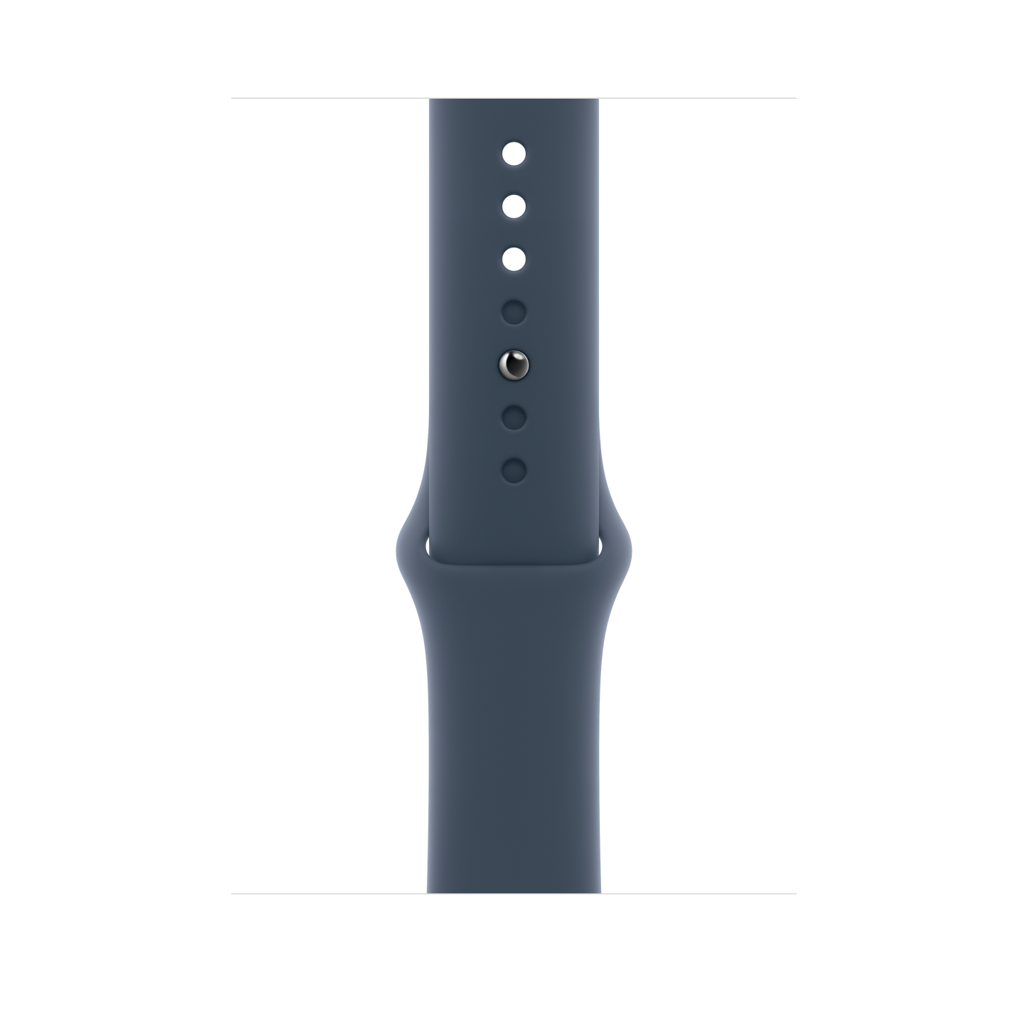 Apple Watch 42/44/45/49 mm bouřkově modrý sportovní řemínek – M/L - bonami.click