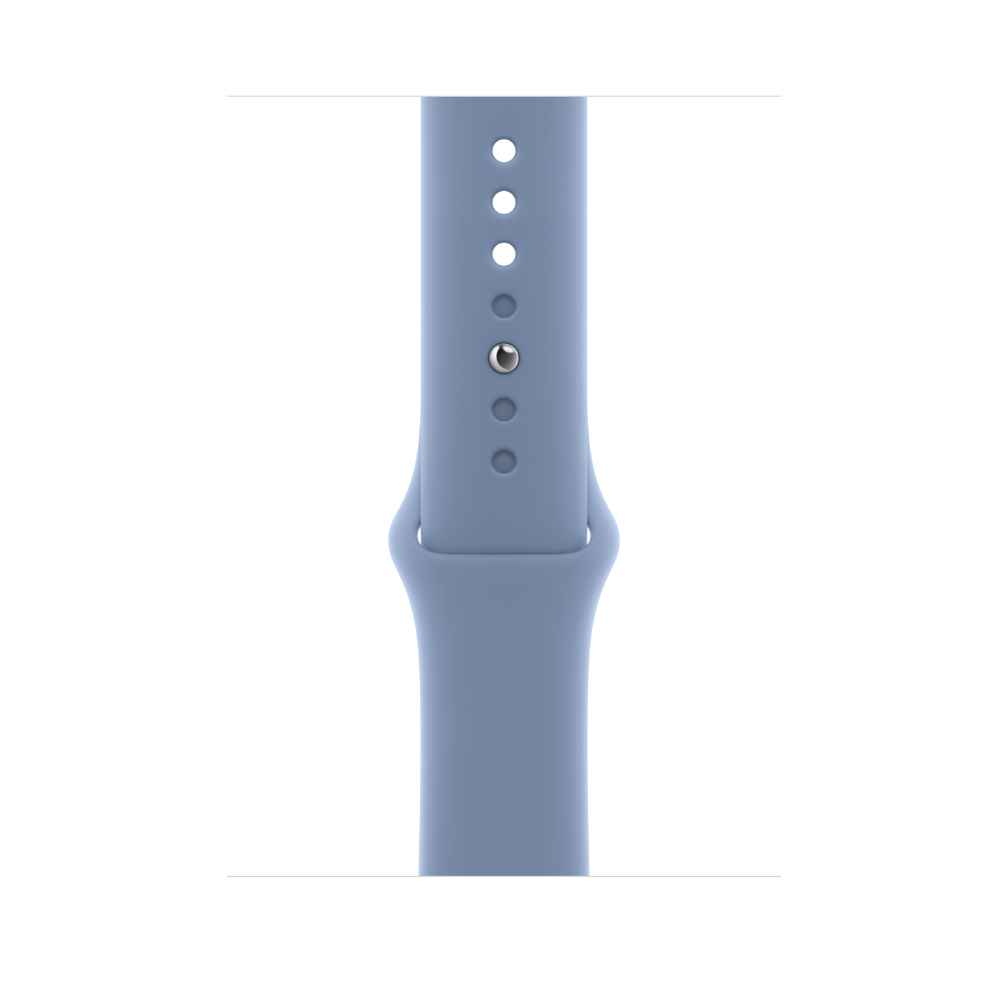 Apple Watch 42/44/45/49 mm ledově modrý sportovní řemínek – M/L - bonami.click