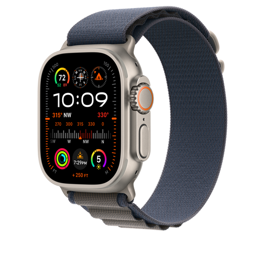 Apple Watch 44/45/49 mm modrý Alpský tah – malý - bonami.click