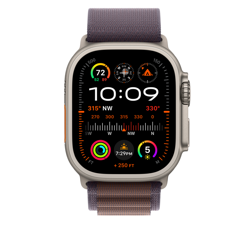 Apple Watch 44/45/49 mm indigový Alpský tah – malý - bonami.click