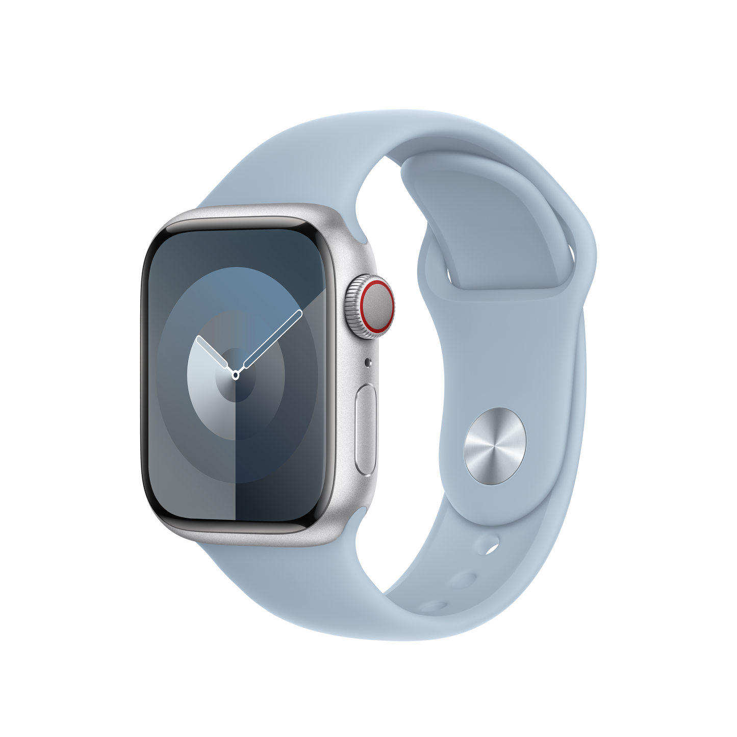 Apple 38/40/41mm světle modrý sportovní řemínek M/L - bonami.click