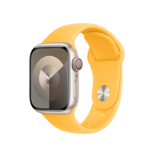 Apple 38/40/41mm paprskově žlutý sportovní řemínek M/L - bonami.click
