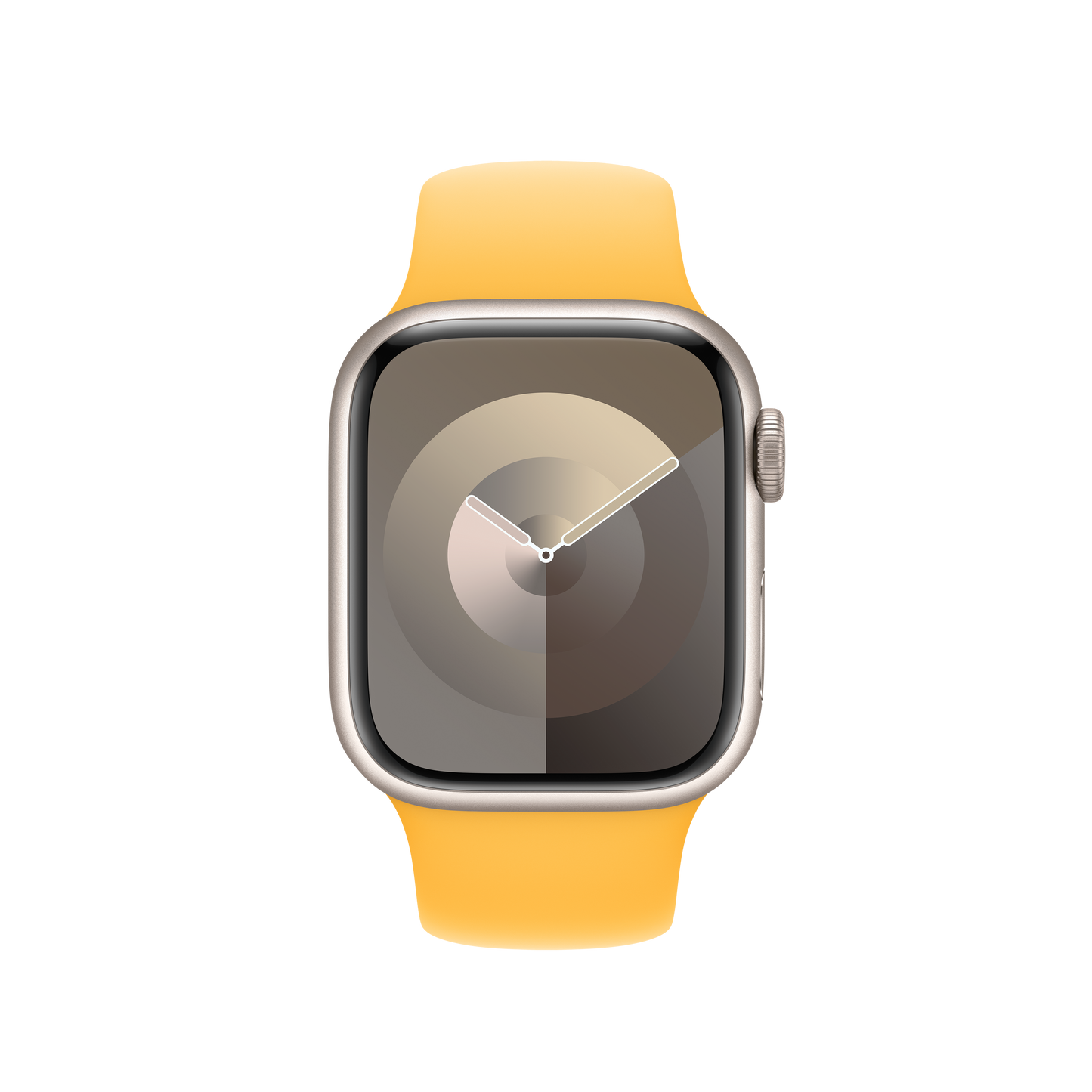 Apple 38/40/41mm paprskově žlutý sportovní řemínek M/L - bonami.click
