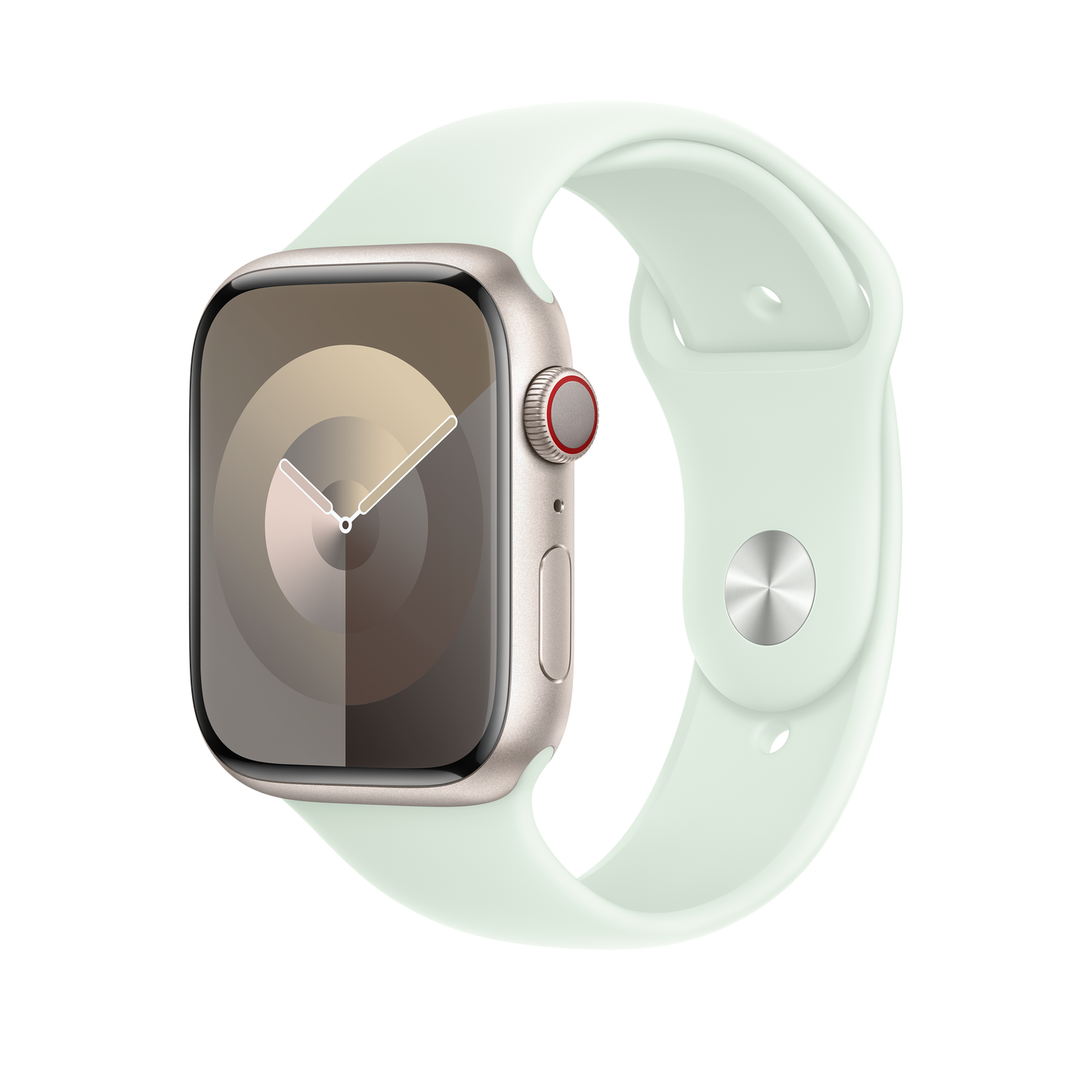 Apple 42/44/45/49mm světle mátový sportovní řemínek – M/L - bonami.click
