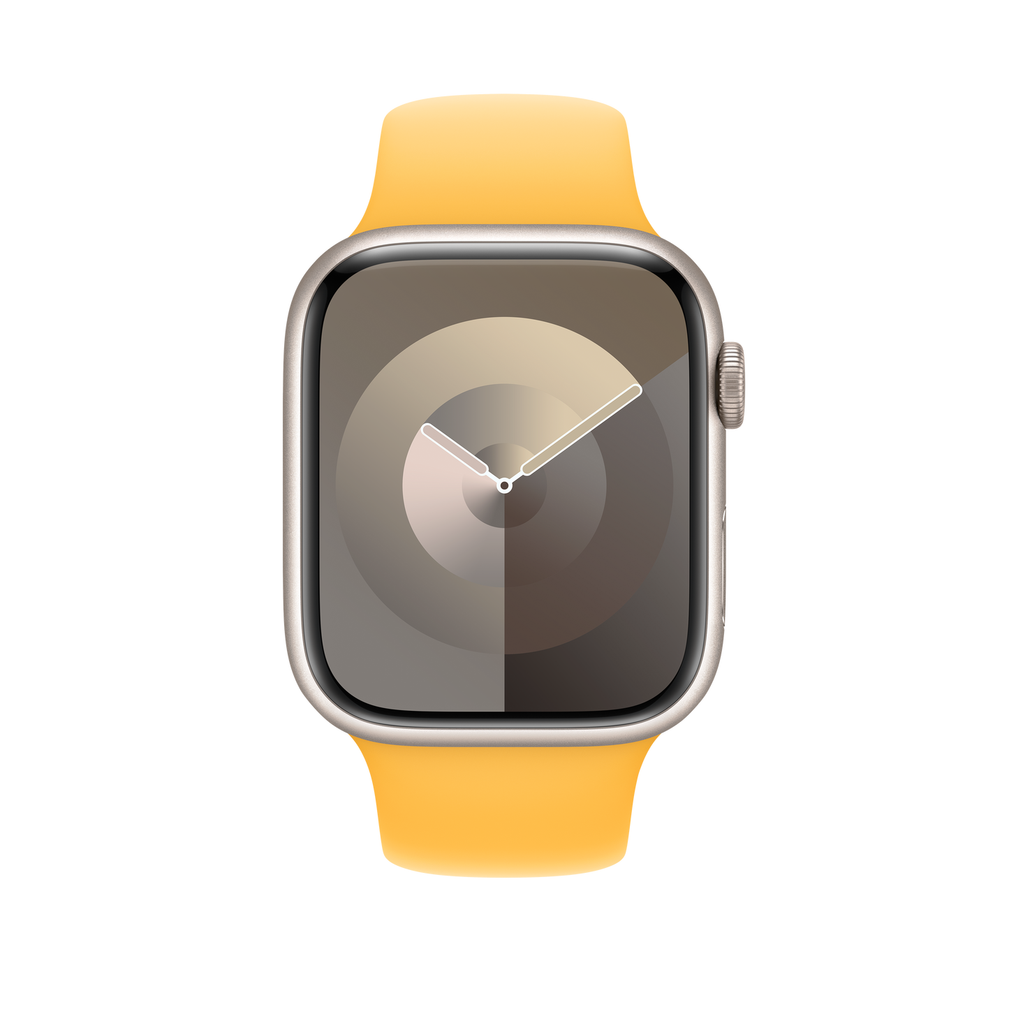 Apple 42/44/45/49mm paprskově žlutý sportovní řemínek ML - bonami.click