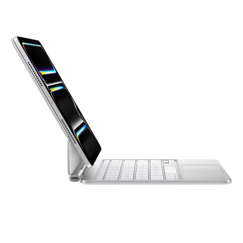 Apple Magic Keyboard k 11palcovému iPadu Pro (M4) – anglický (mezinárodní) – bílý - bonami.click