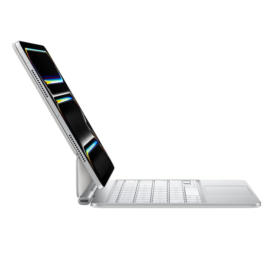 Apple Magic Keyboard k 11palcovému iPadu Pro (M4) – český – bílý - bonami.click