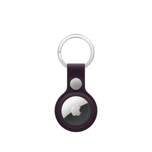 Apple klíčenka z tkaniny FineWoven na AirTag - ostružinová - bonami.click