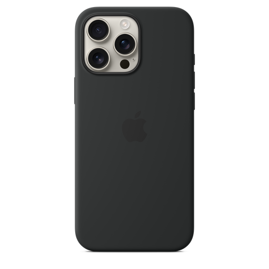 Apple silikonový kryt s MagSafe na iPhone 16 Pro Max - černý - bonami.click