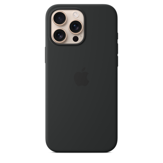 Apple silikonový kryt s MagSafe na iPhone 16 Pro Max - černý - bonami.click