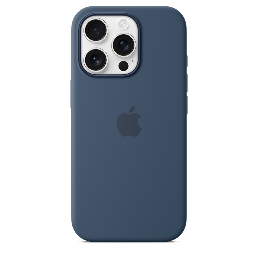 Apple silikonový kryt s MagSafe na iPhone 16 Pro - denimový - bonami.click