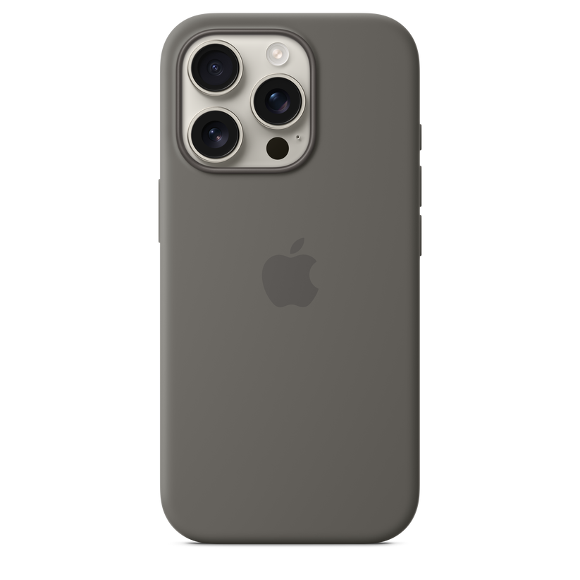 Apple silikonový kryt s MagSafe na iPhone 16 Pro - skálově šedý - bonami.click