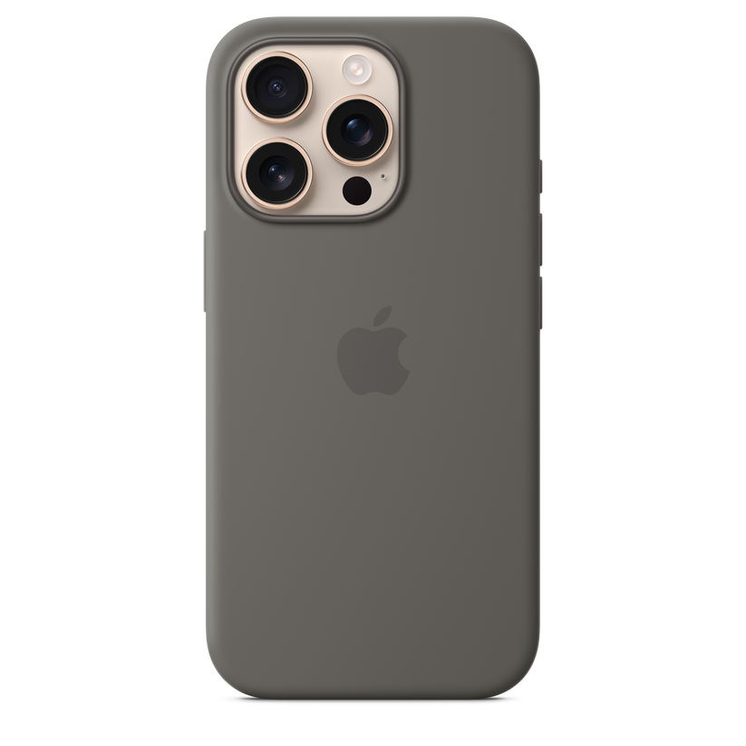 Apple silikonový kryt s MagSafe na iPhone 16 Pro - skálově šedý - bonami.click