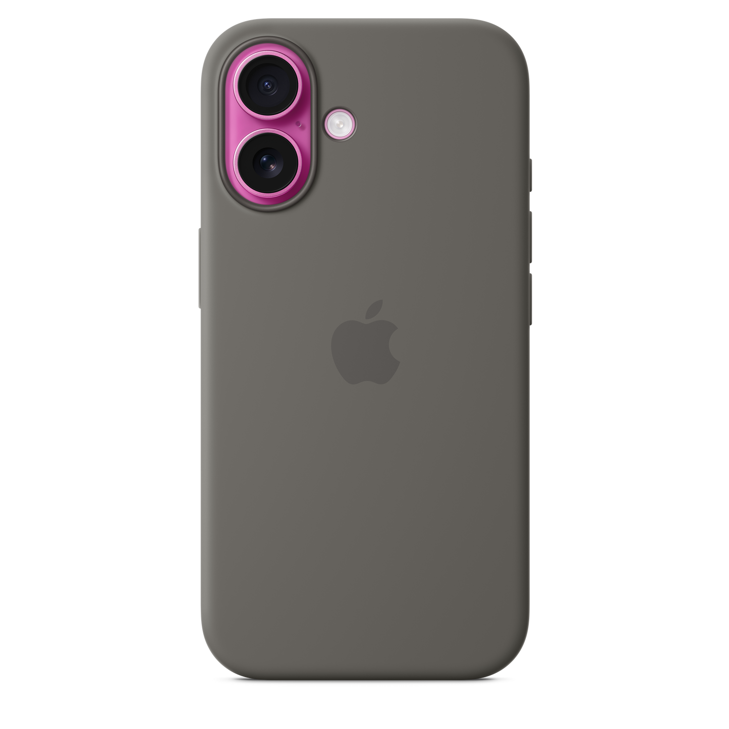 iPhone 16 Silicone Case with MagSafe - Stone Grey - bonami.click