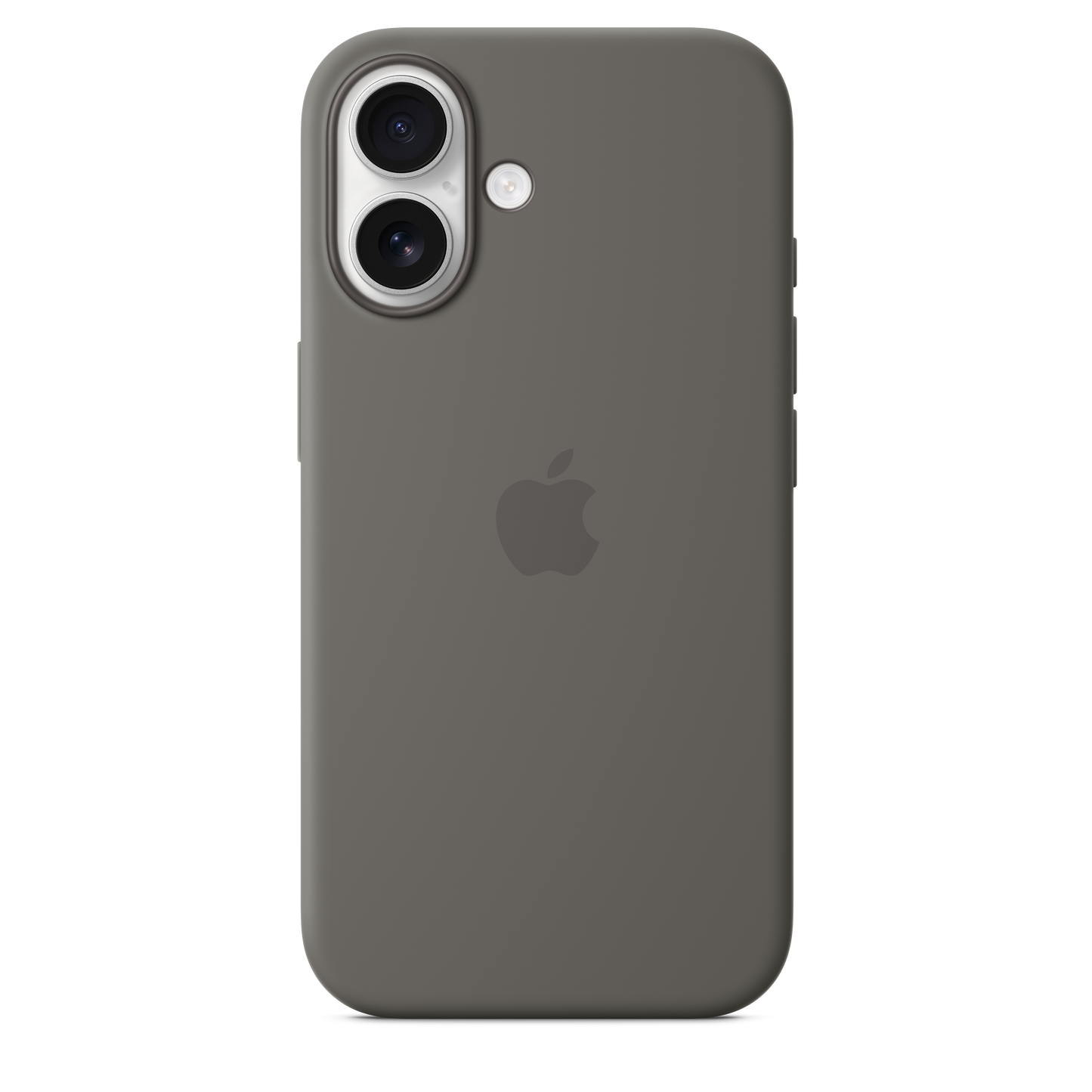 iPhone 16 Silicone Case with MagSafe - Stone Grey - bonami.click