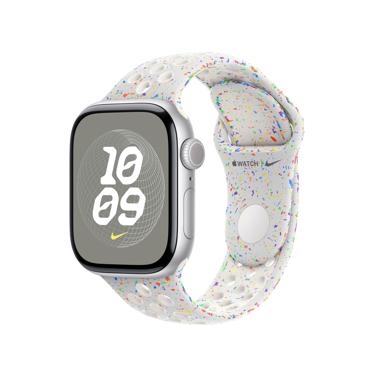 Apple Watch 38/40/41mm platinový sportovní řemínek Nike – M/L - bonami.click