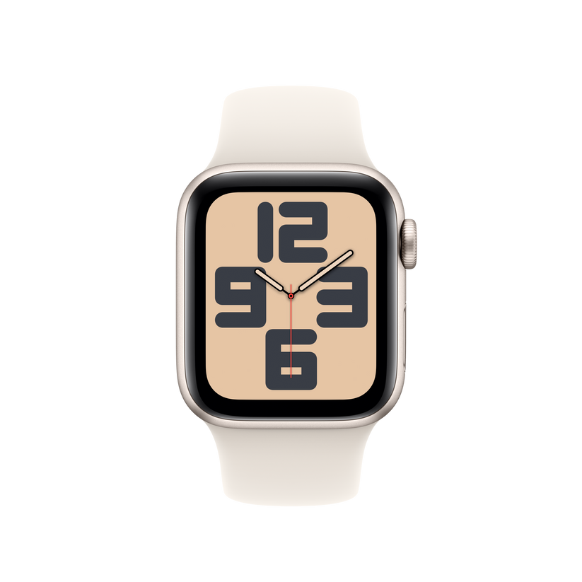 Apple Watch 38/40/41mm hvězdně bílý sportovní řemínek – M/L - bonami.click