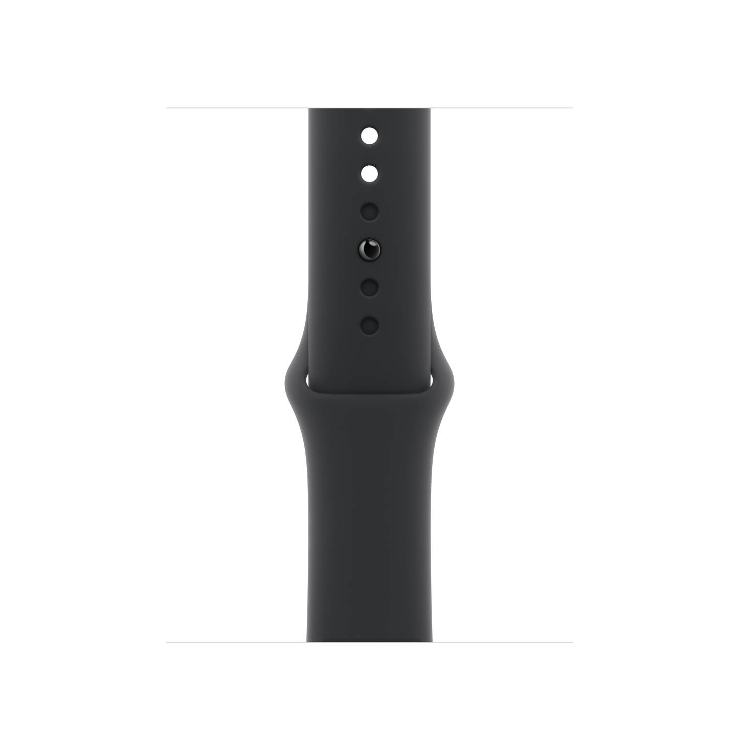 Apple Watch 38/40/41/42mm černý sportovní řemínek – M/L - bonami.click