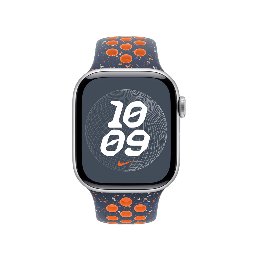 Apple Watch 38/40/41/42mm Blue Flame sportovní řemínek Nike - S/M - bonami.click