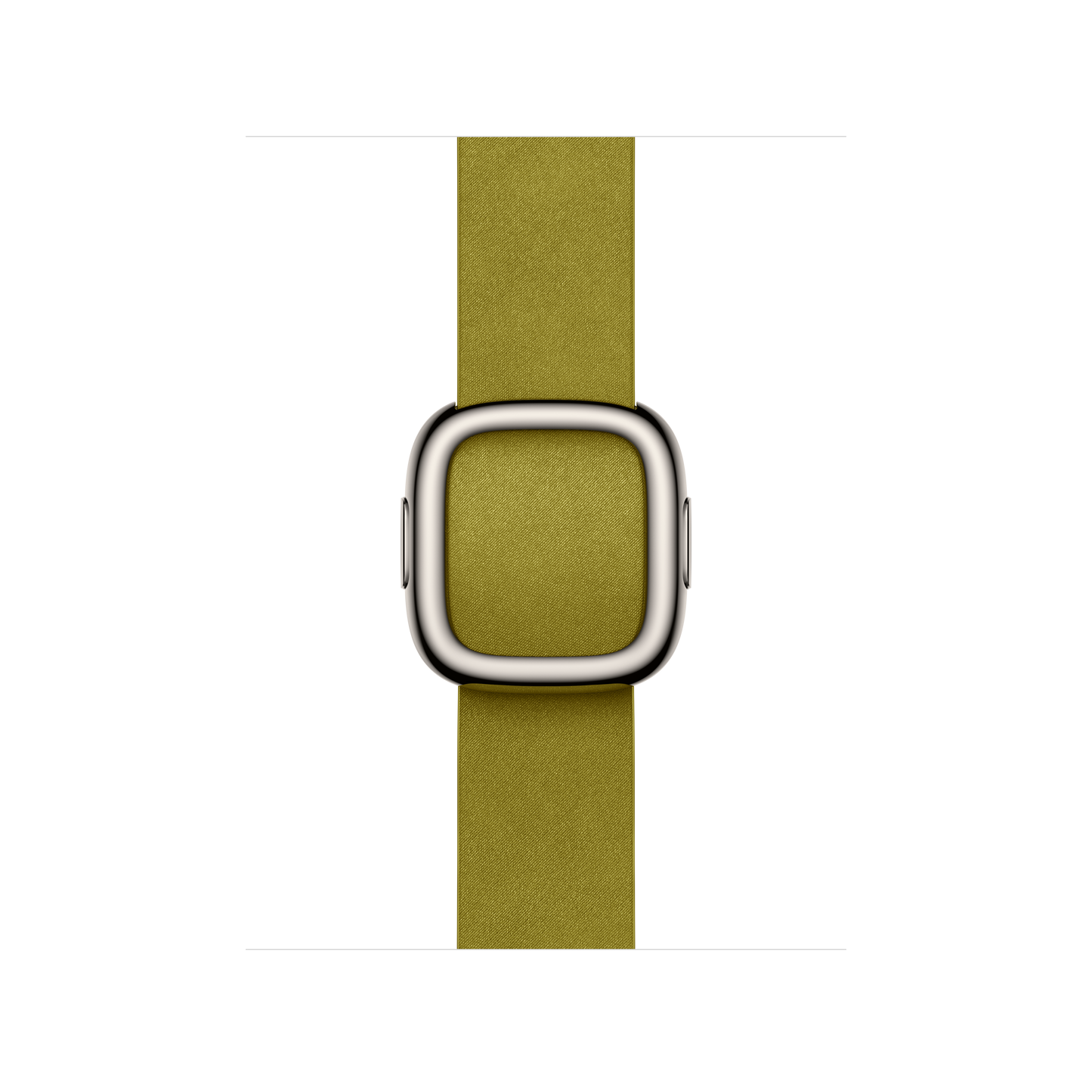 Apple Watch 38/40/41/42mm zelenožlutý řemínek s moderní přezkou – střední - bonami.click