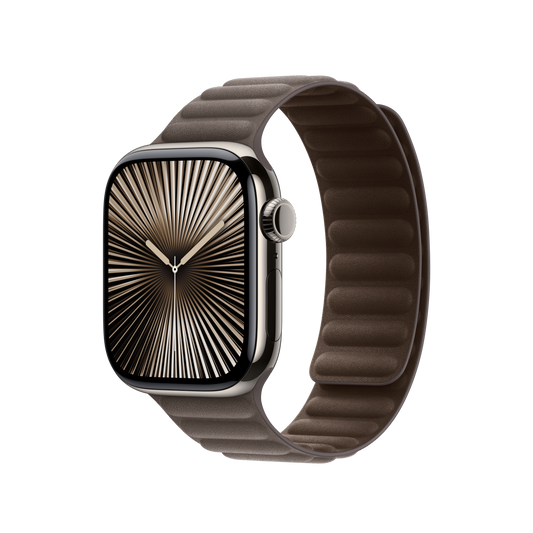 Apple Watch 38/40/41/42mm šedohnědý magnetický tah – M/L - bonami.click