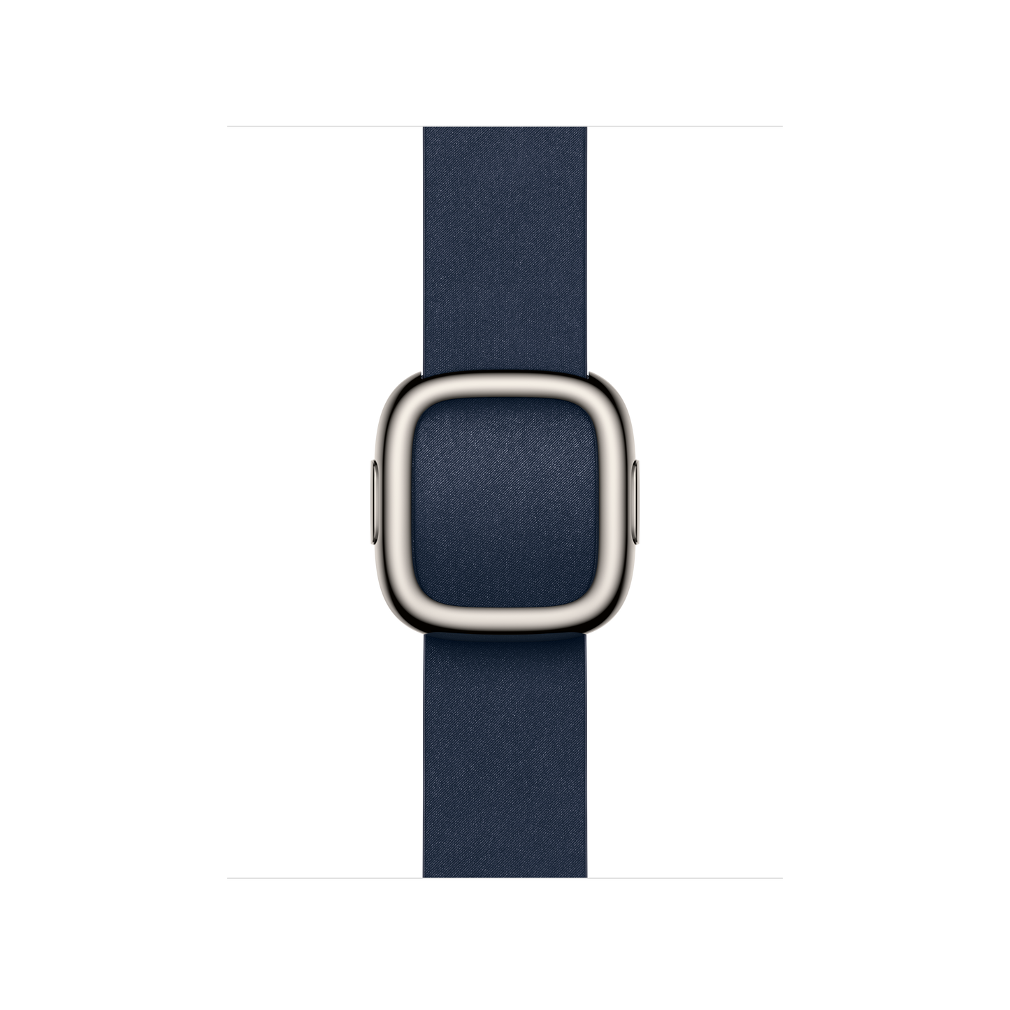 Apple Watch 38/40/41/42mm temně modrý řemínek s moderní přezkou – střední - bonami.click