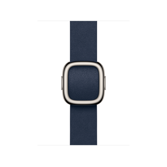 Apple Watch 38/40/41/42mm temně modrý řemínek s moderní přezkou – malý - bonami.click