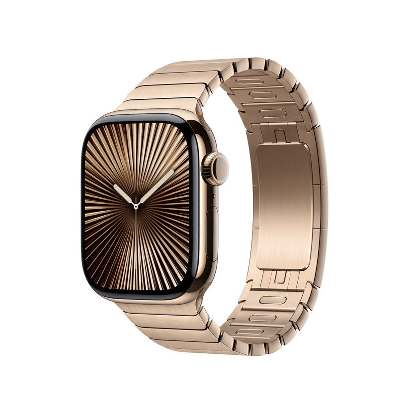 Apple Watch 38/40/41/42mm zlatý článkový tah - bonami.click