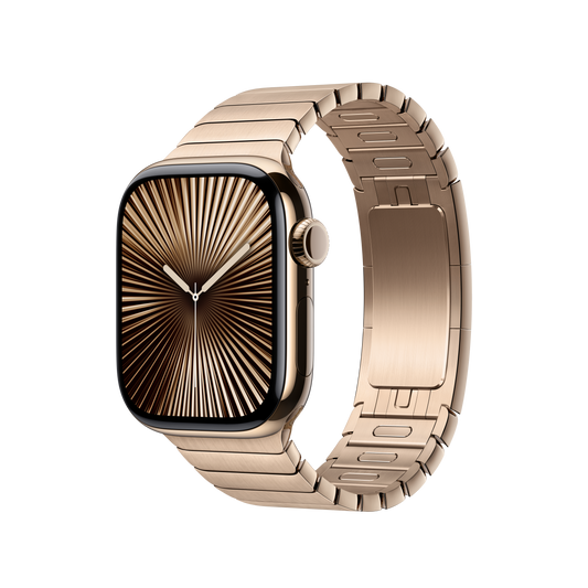 Apple Watch 38/40/41/42mm zlatý článkový tah - bonami.click
