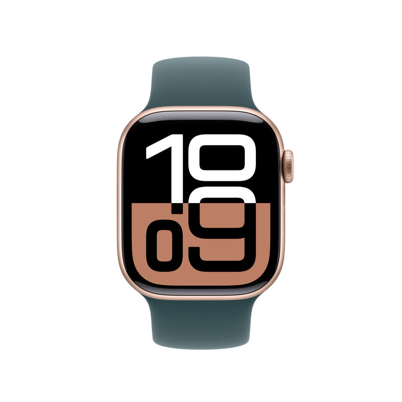 Apple Watch 38/40/41/42mm jezerně zelený sportovní řemínek – M/L - bonami.click