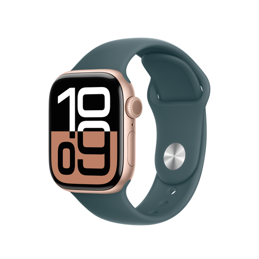 Apple Watch 38/40/41/42mm jezerně zelený sportovní řemínek – S/M - bonami.click