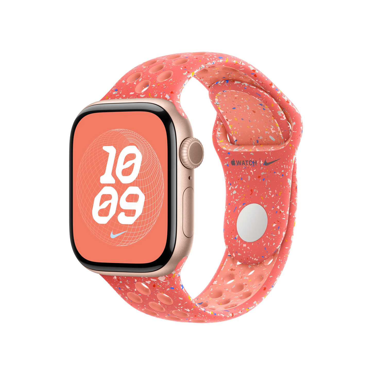 Apple Watch 38/40/41/42mm žhavě oranžový sportovní řemínek Nike - S/M - bonami.click