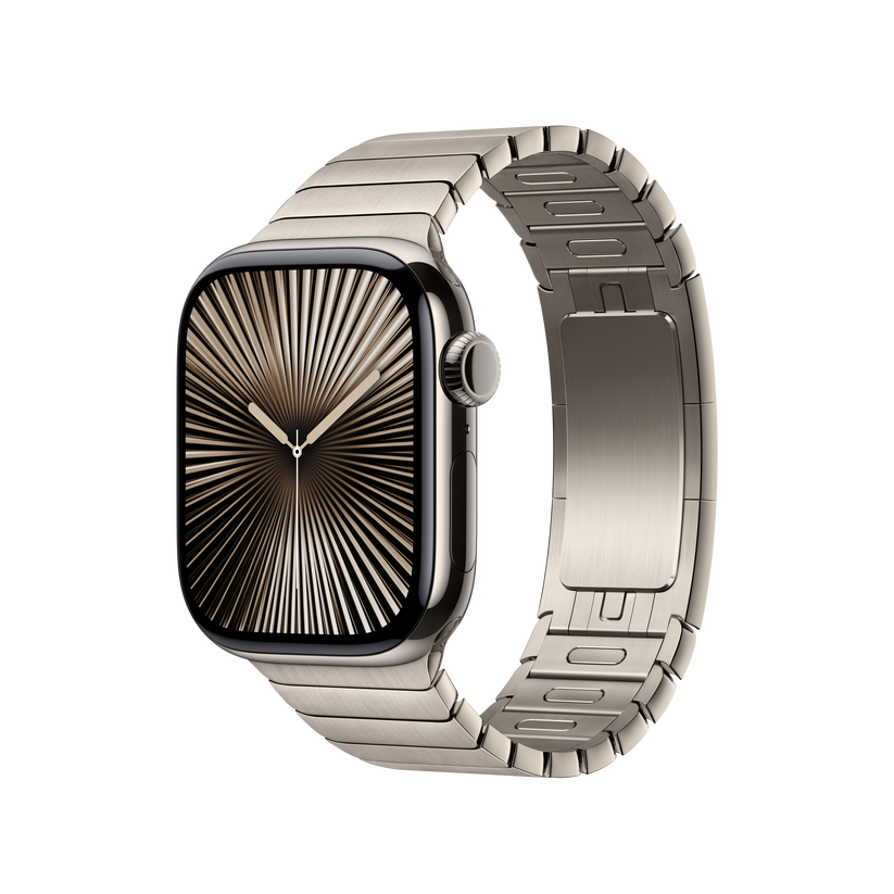Apple Watch 38/40/41/42mm přírodní článkový tah - bonami.click