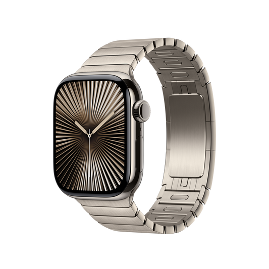 Apple Watch 38/40/41/42mm přírodní článkový tah - bonami.click