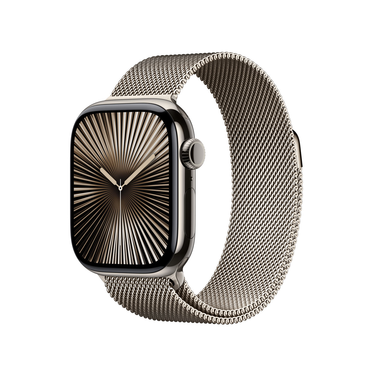 Apple Watch 38/40/41/42mm přírodní milánský tah – M/L - bonami.click
