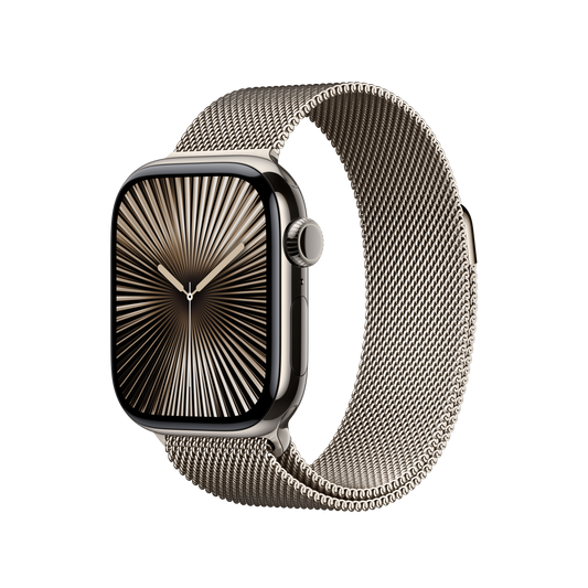 Apple Watch 38/40/41/42mm přírodní milánský tah – M/L - bonami.click