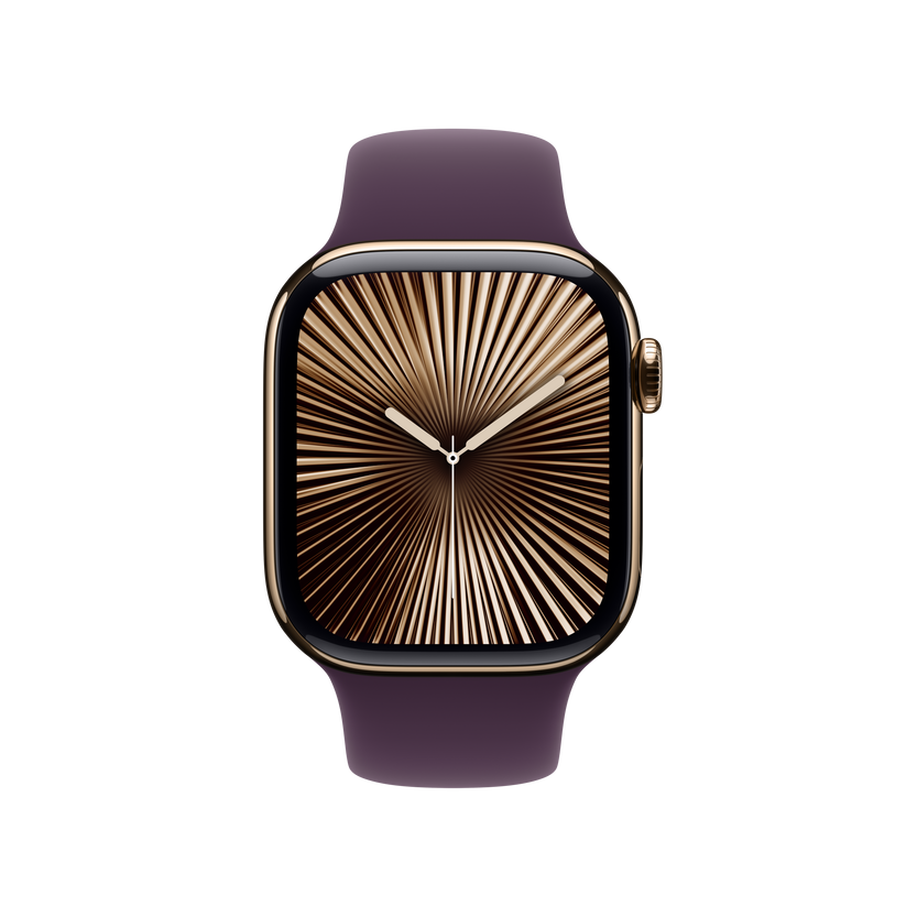 Apple Watch 38/40/41/42mm švestkový sportovní řemínek – M/L - bonami.click
