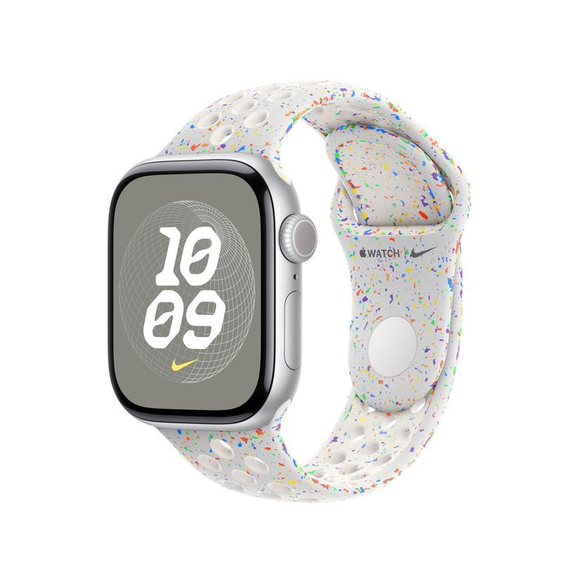 Apple Watch 38/40/41/42mm platinový sportovní řemínek Nike - M/L - bonami.click