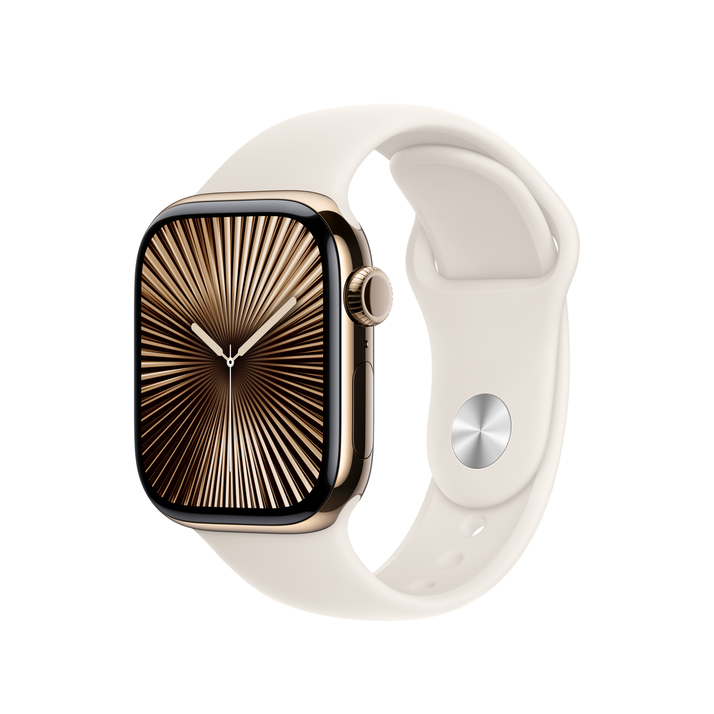Apple Watch 38/40/41/42mm hvězdně bílý sportovní řemínek – M/L - bonami.click