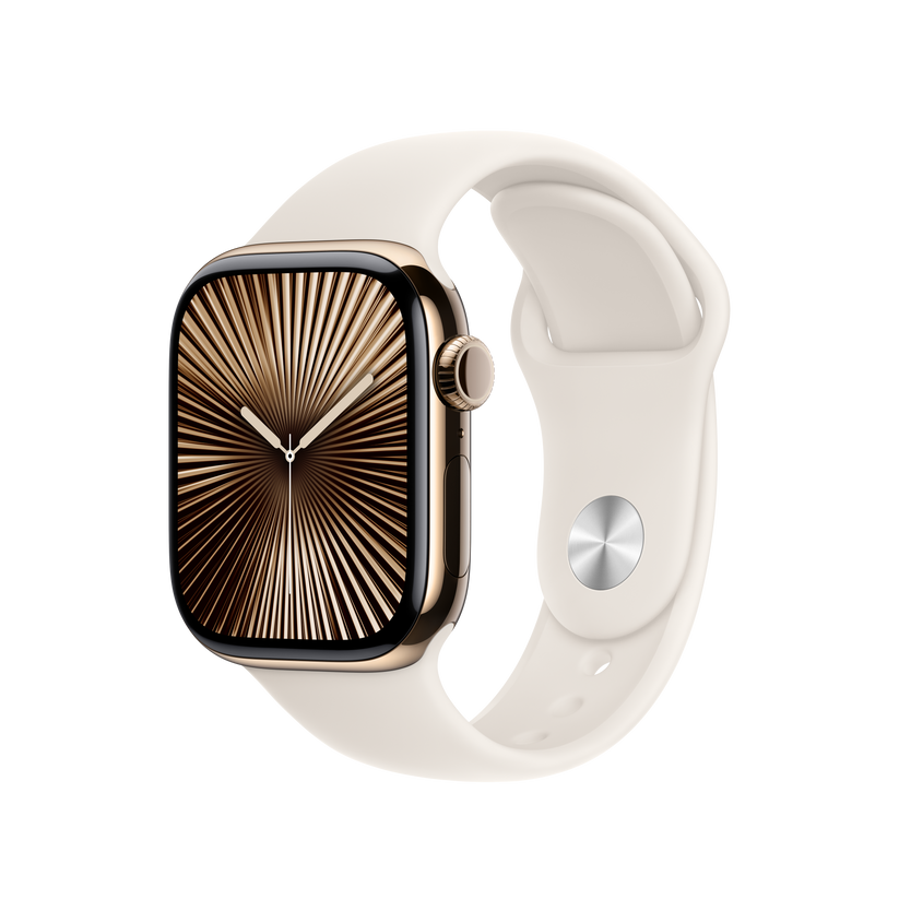 Apple Watch 38/40/41/42mm hvězdně bílý sportovní řemínek – M/L - bonami.click