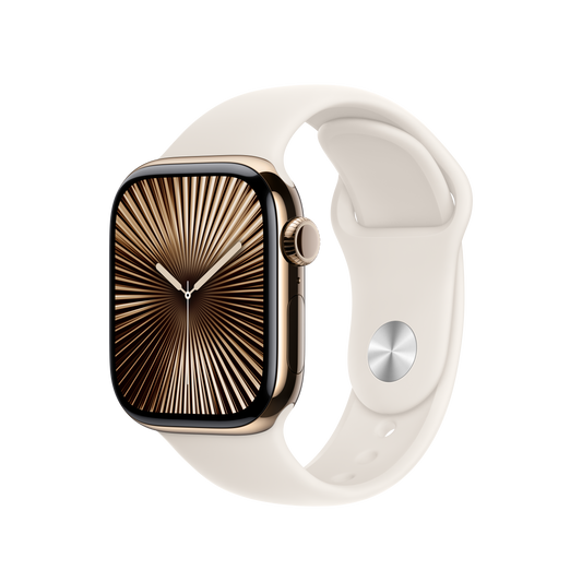 Apple Watch 38/40/41/42mm hvězdně bílý sportovní řemínek – S/M - bonami.click