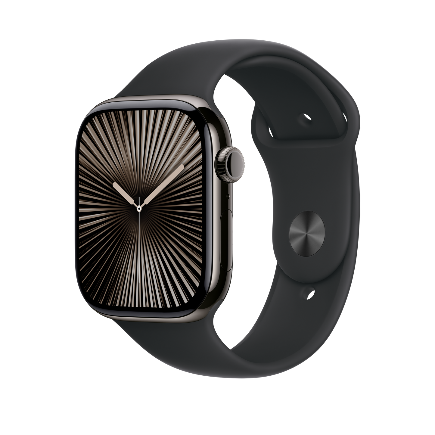 Apple Watch 44/45/46/49mm černý sportovní řemínek – M/L - bonami.click