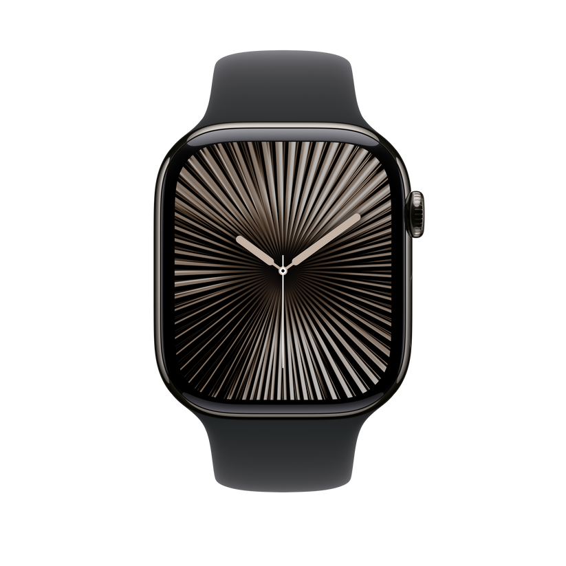 Apple Watch 44/45/46/49mm černý sportovní řemínek – XL - bonami.click