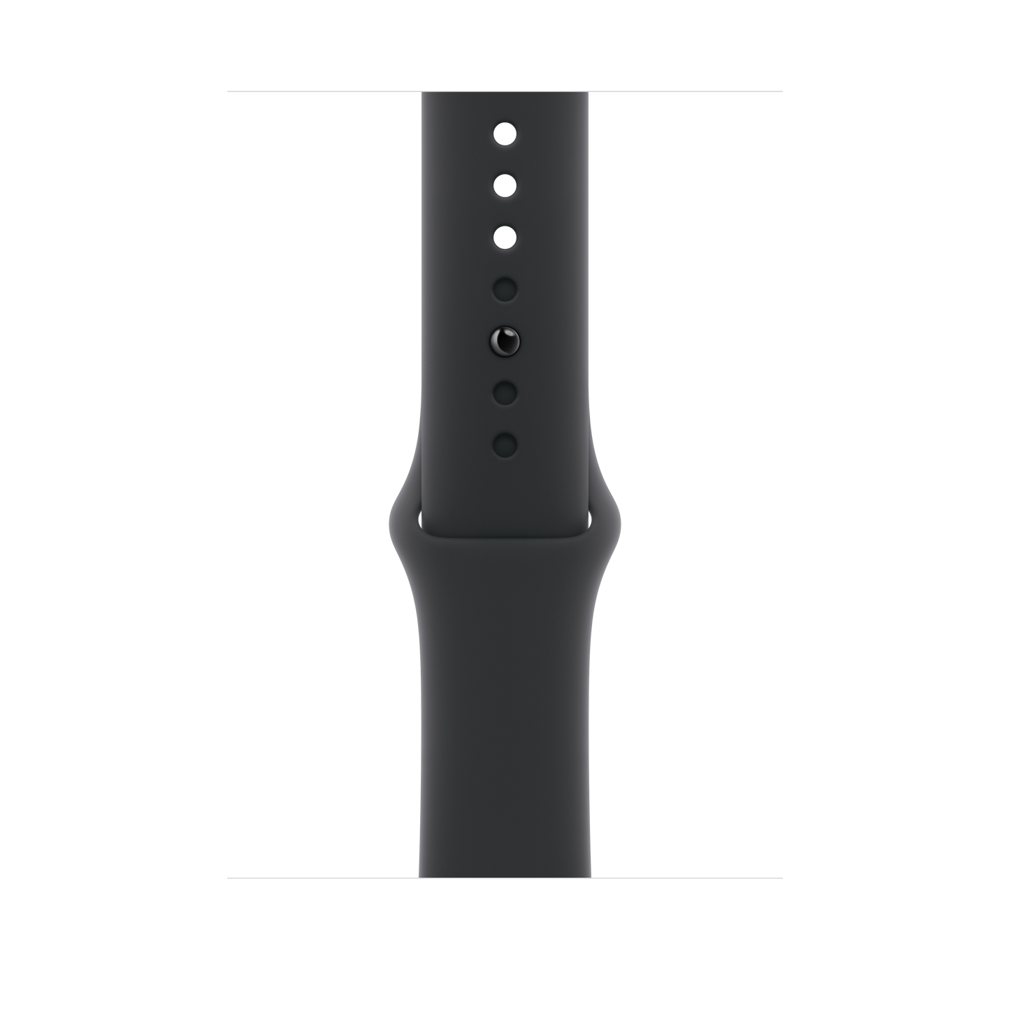 Apple Watch 44/45/46/49mm černý sportovní řemínek – XL - bonami.click