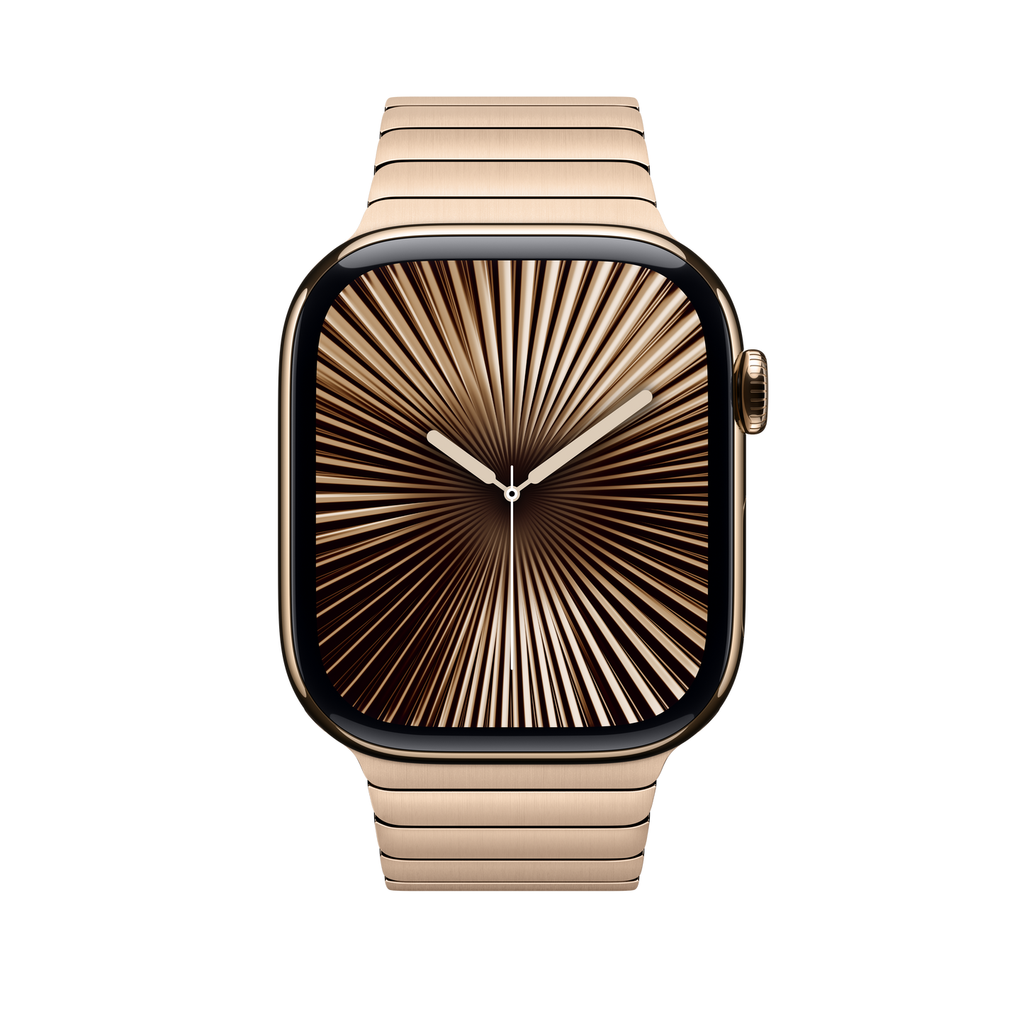 Apple Watch 44/45/46/49mm zlatý článkový tah - bonami.click