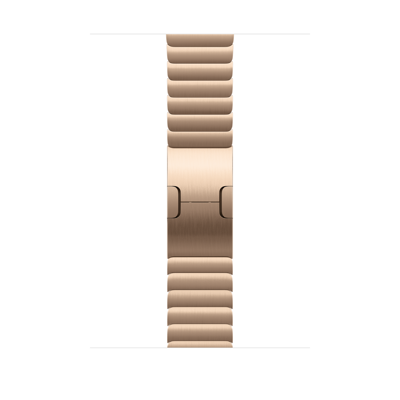 Apple Watch 44/45/46/49mm zlatý článkový tah - bonami.click