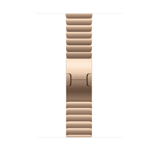 Apple Watch 44/45/46/49mm zlatý článkový tah - bonami.click