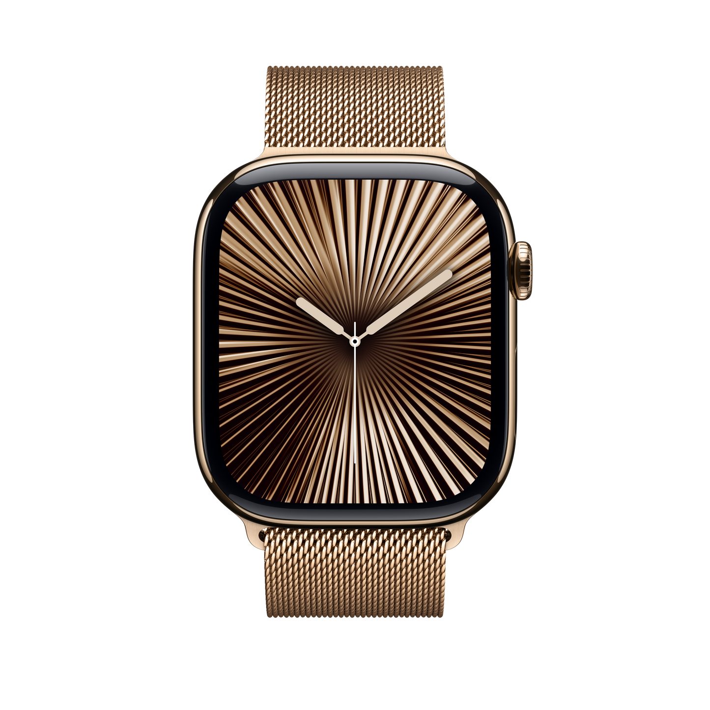 Apple Watch 44/45/46/49mm zlatý milánský tah – S/M - bonami.click