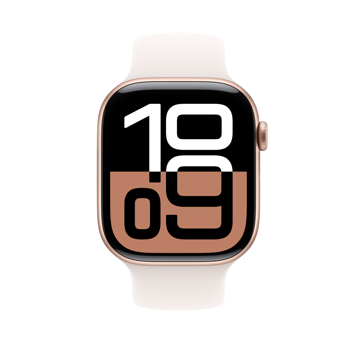 Apple Watch 44/45/46/49mm světle ruměný sportovní řemínek – S/M - bonami.click